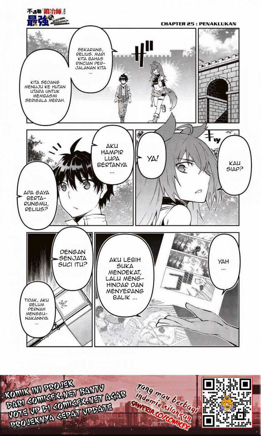 The Weakest Occupation “Blacksmith,” but It’s Actually the Strongest Chapter 25 - halaman 2