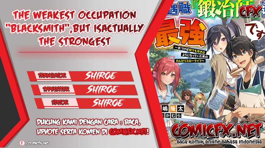 The Weakest Occupation “Blacksmith,” but It’s Actually the Strongest Chapter 30 - halaman 1