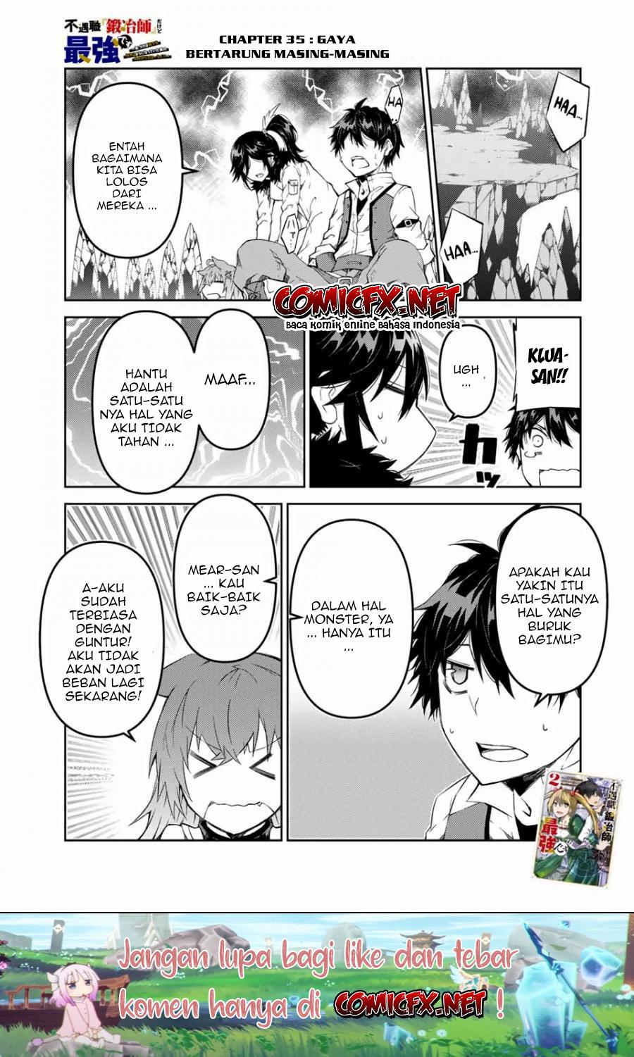 The Weakest Occupation “Blacksmith,” but It’s Actually the Strongest Chapter 35 - halaman 2