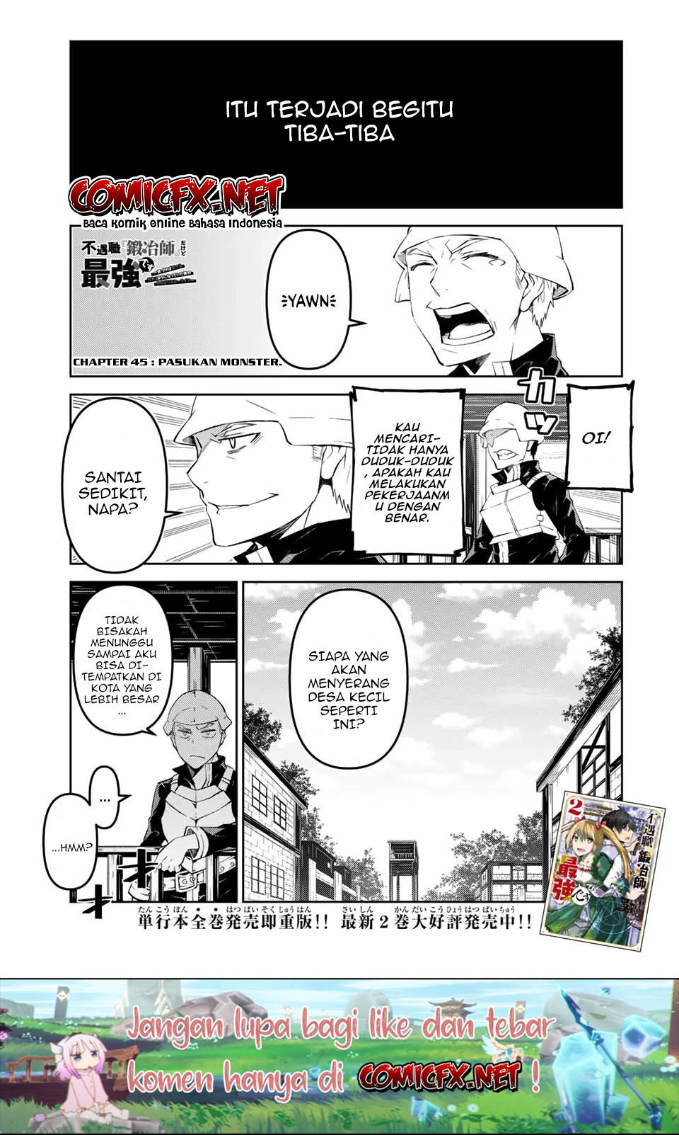 The Weakest Occupation “Blacksmith,” but It’s Actually the Strongest Chapter 45 - halaman 2