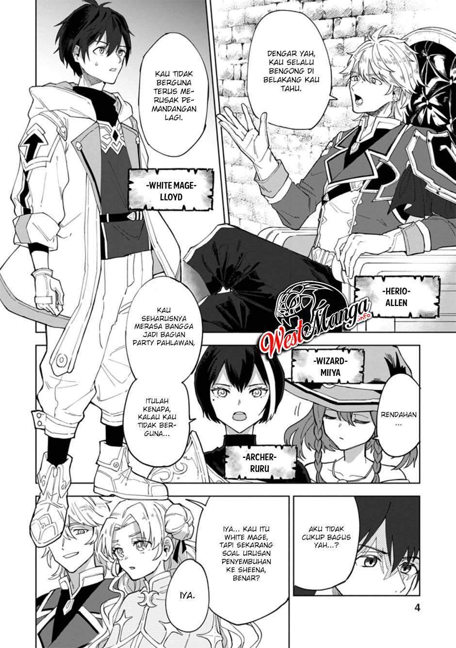 The White Mage Who Was Banished From the Hero’s Party Is Picked up by an S Rank Adventurer ~ This White Mage Is Too Out of the Ordinary! Chapter 1 - halaman 4