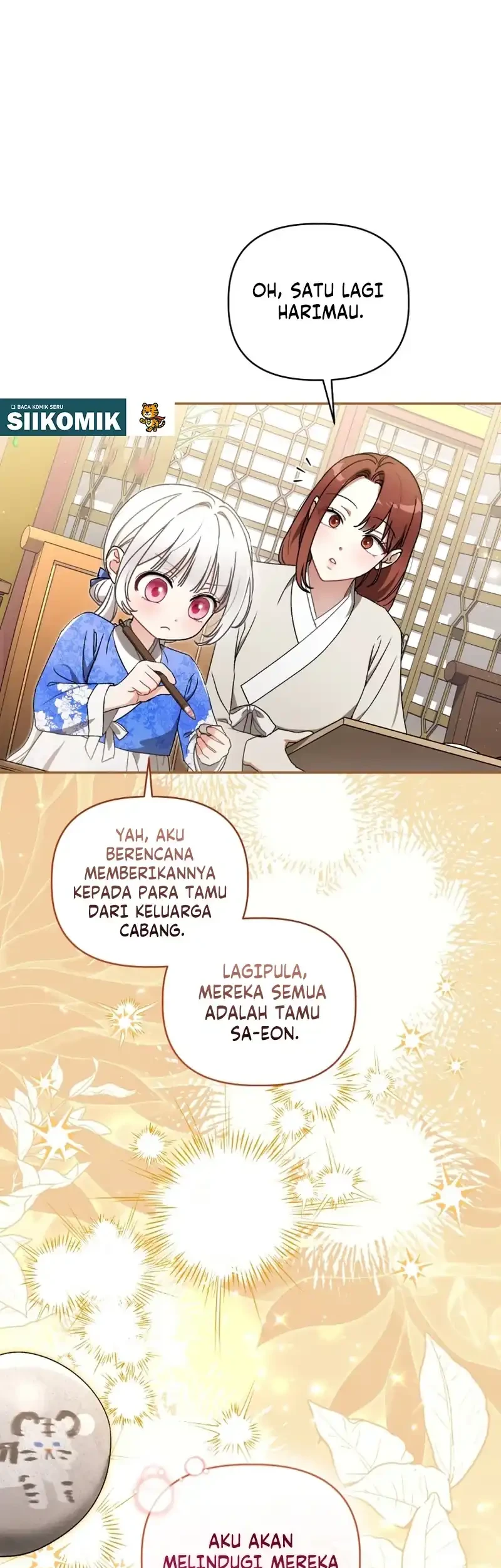 The White Tiger Clan's Baby Cotton Ball Chapter 13 - halaman 54
