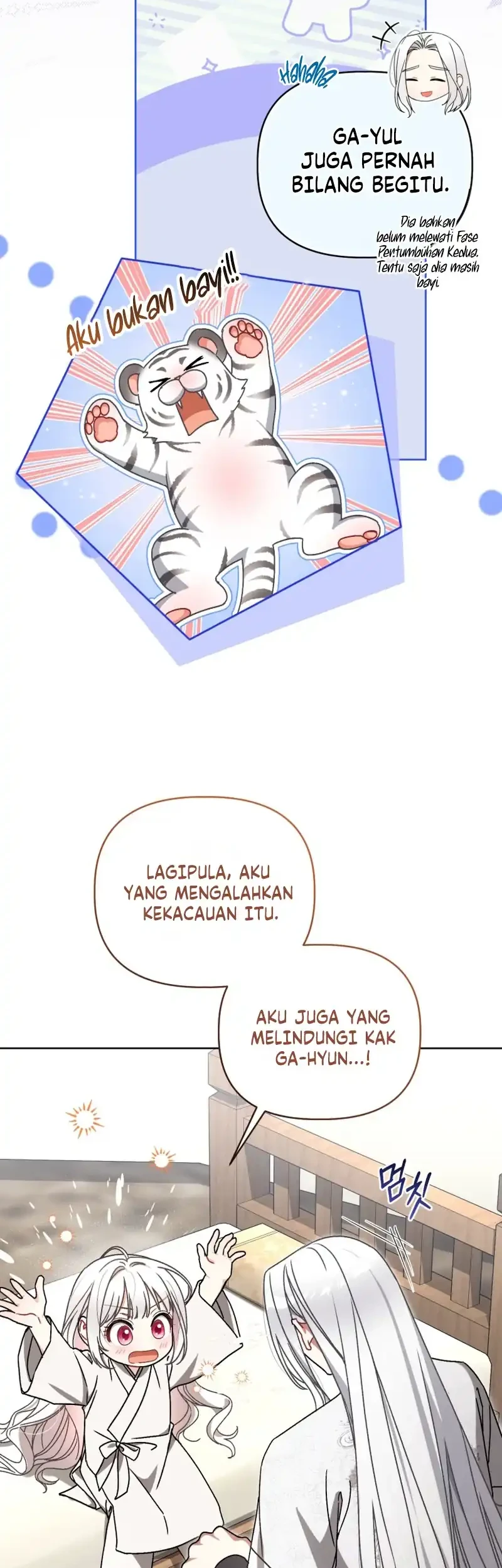 The White Tiger Clan's Baby Cotton Ball Chapter 31 - halaman 50