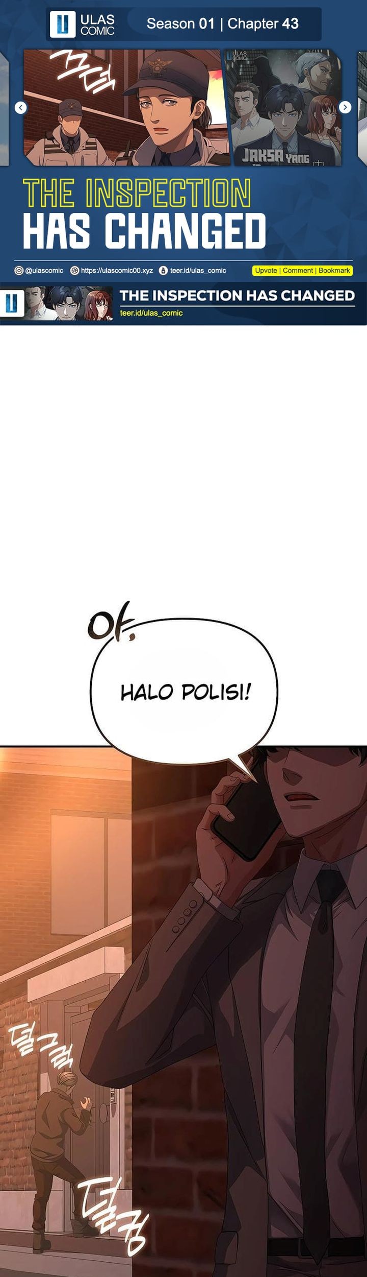The Wicked Prosecutor Has Changed Chapter 43 - halaman 1