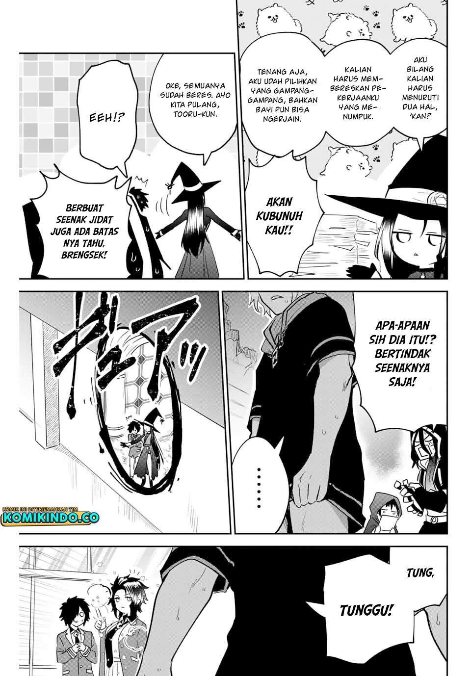 The Witch Controls Her Age and Magic With a Kiss Chapter 13 - halaman 14