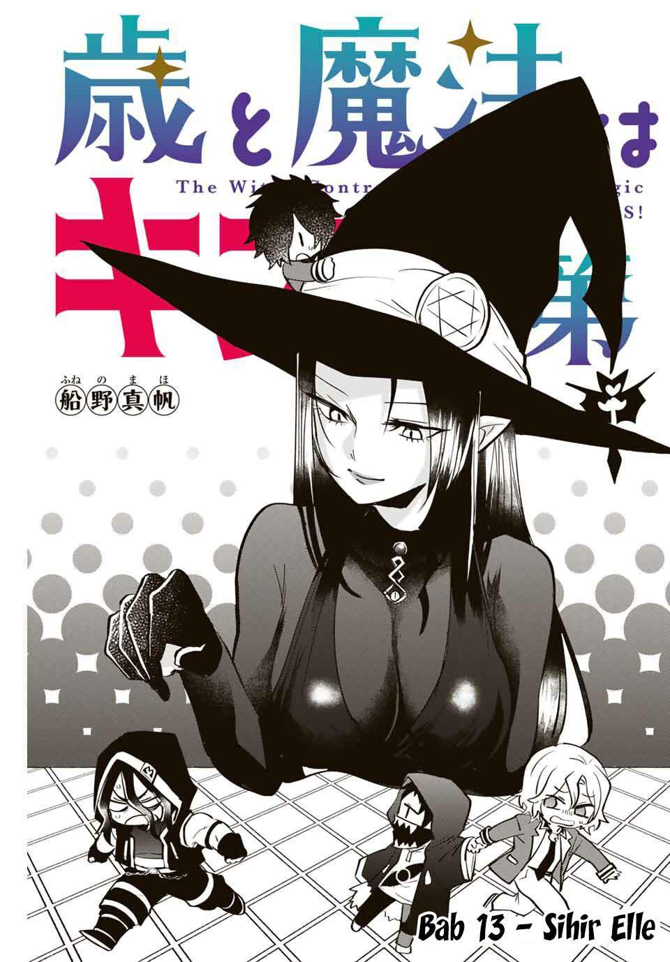 The Witch Controls Her Age and Magic With a Kiss Chapter 13 - halaman 2