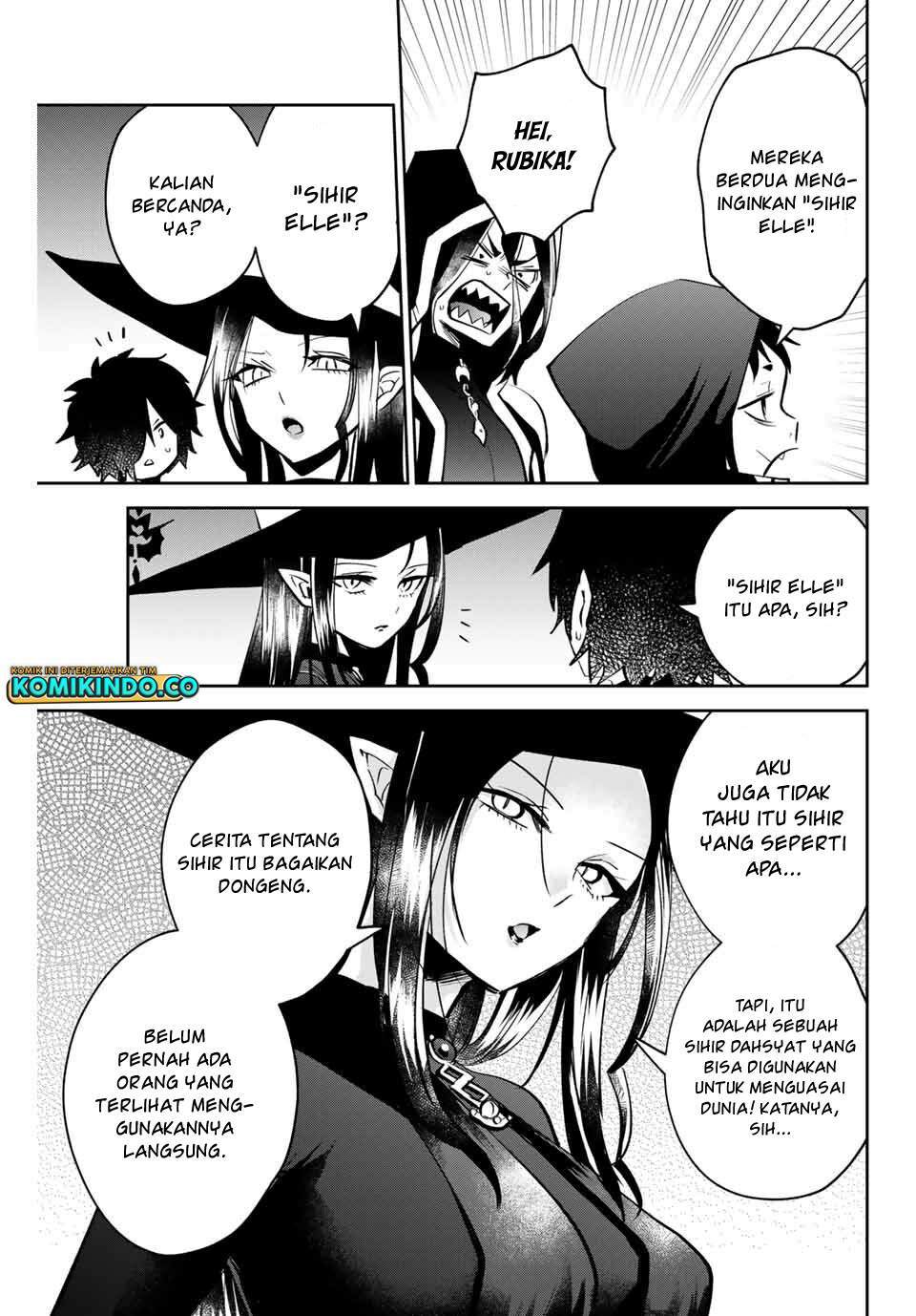 The Witch Controls Her Age and Magic With a Kiss Chapter 13 - halaman 4