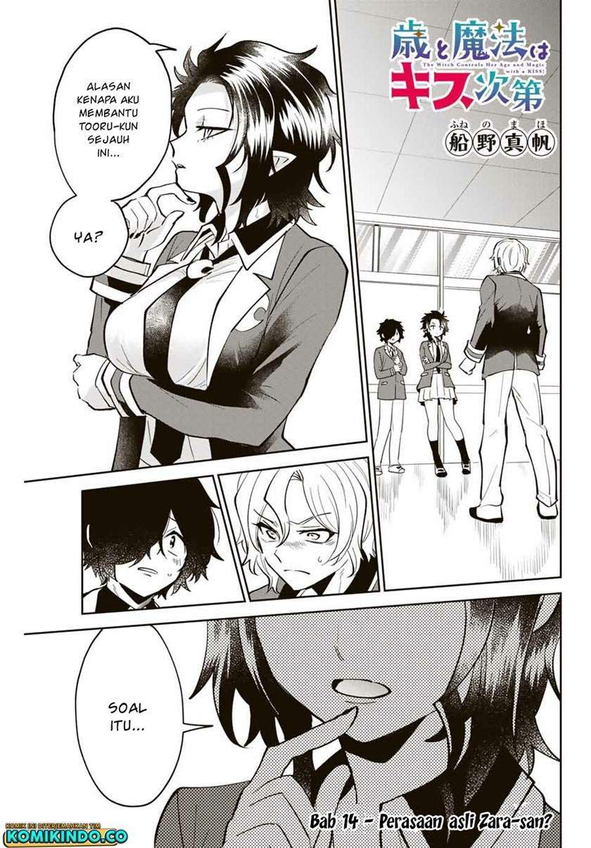 The Witch Controls Her Age and Magic With a Kiss Chapter 14 - halaman 2