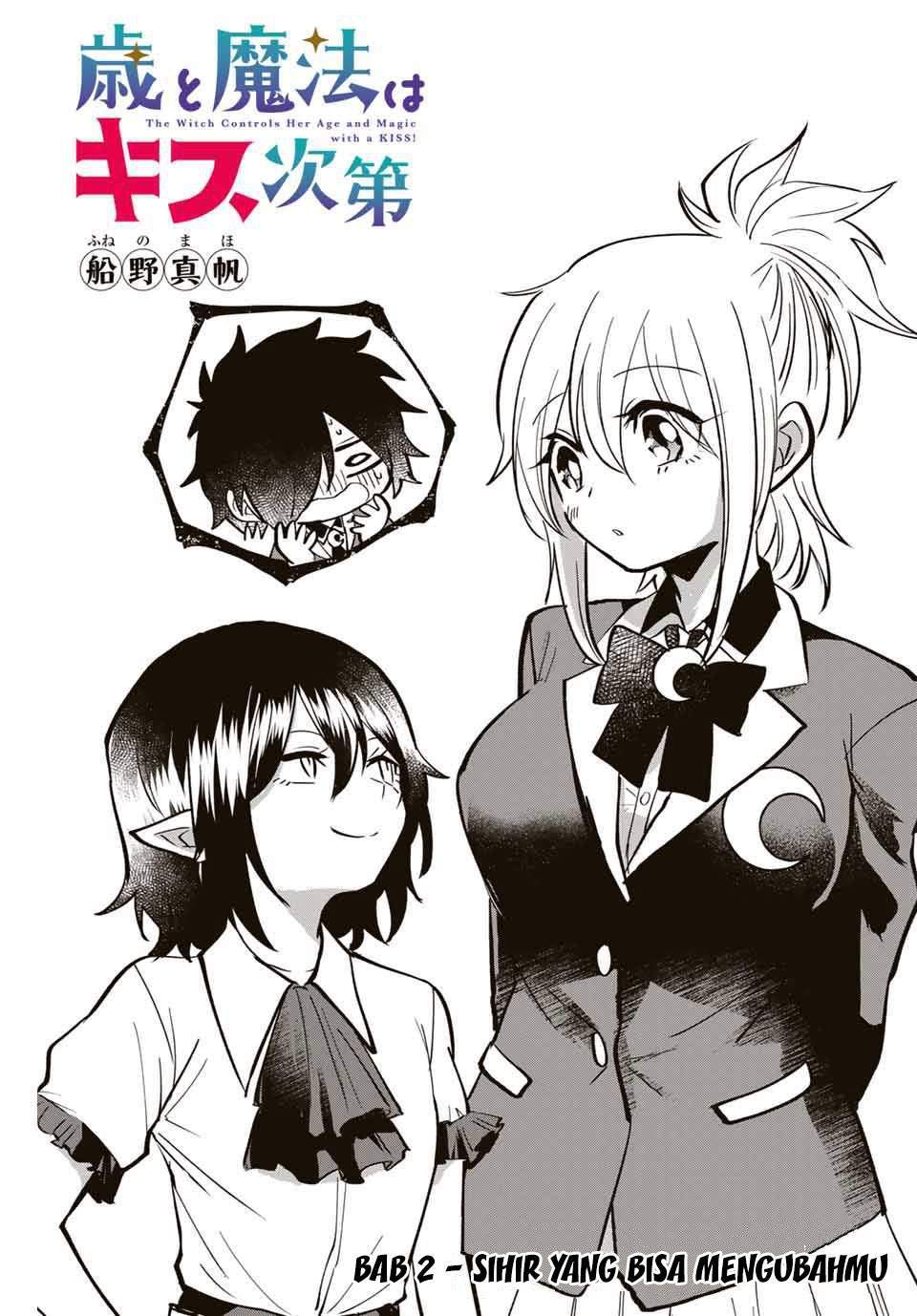 The Witch Controls Her Age and Magic With a Kiss Chapter 2 - halaman 2