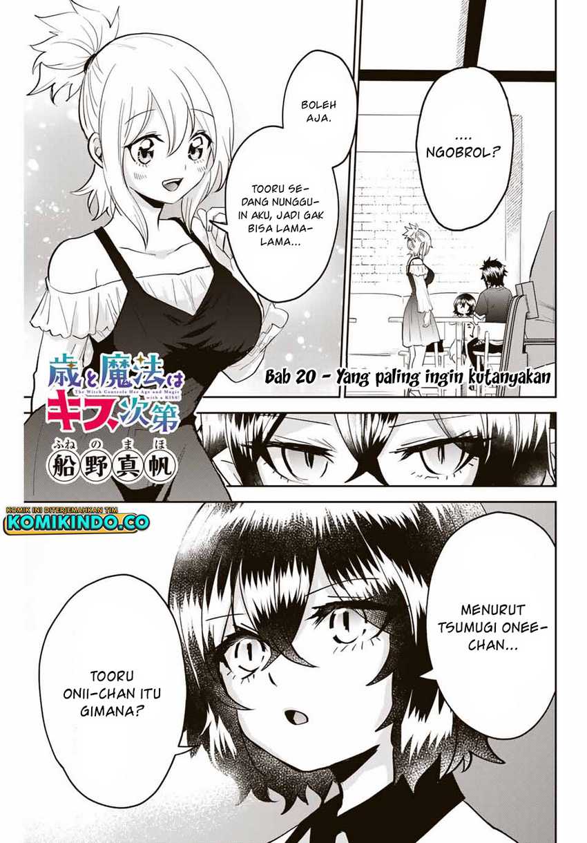 The Witch Controls Her Age and Magic With a Kiss Chapter 20 - halaman 2