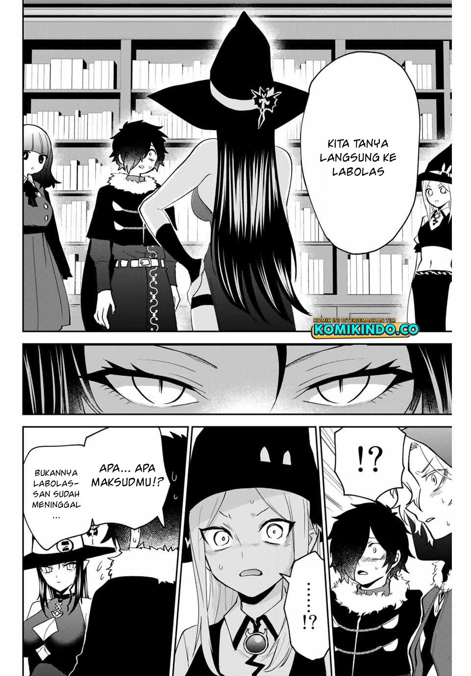 The Witch Controls Her Age and Magic With a Kiss Chapter 30 - halaman 9