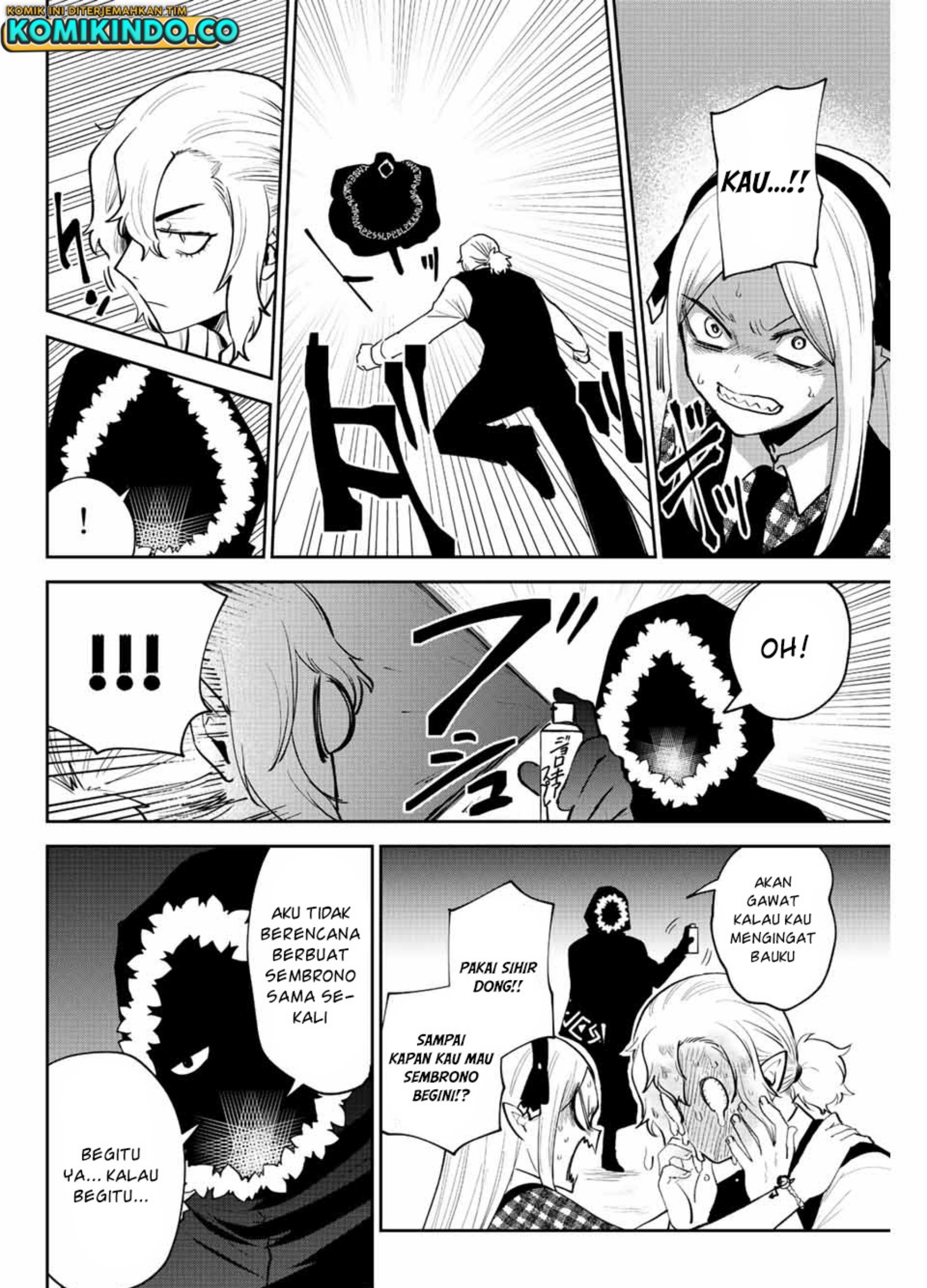 The Witch Controls Her Age and Magic With a Kiss Chapter 37 - halaman 8