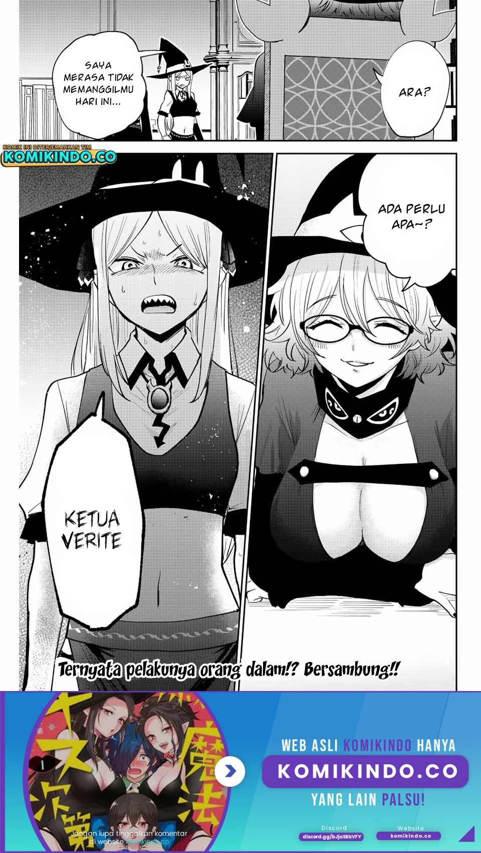 The Witch Controls Her Age and Magic With a Kiss Chapter 38 - halaman 14