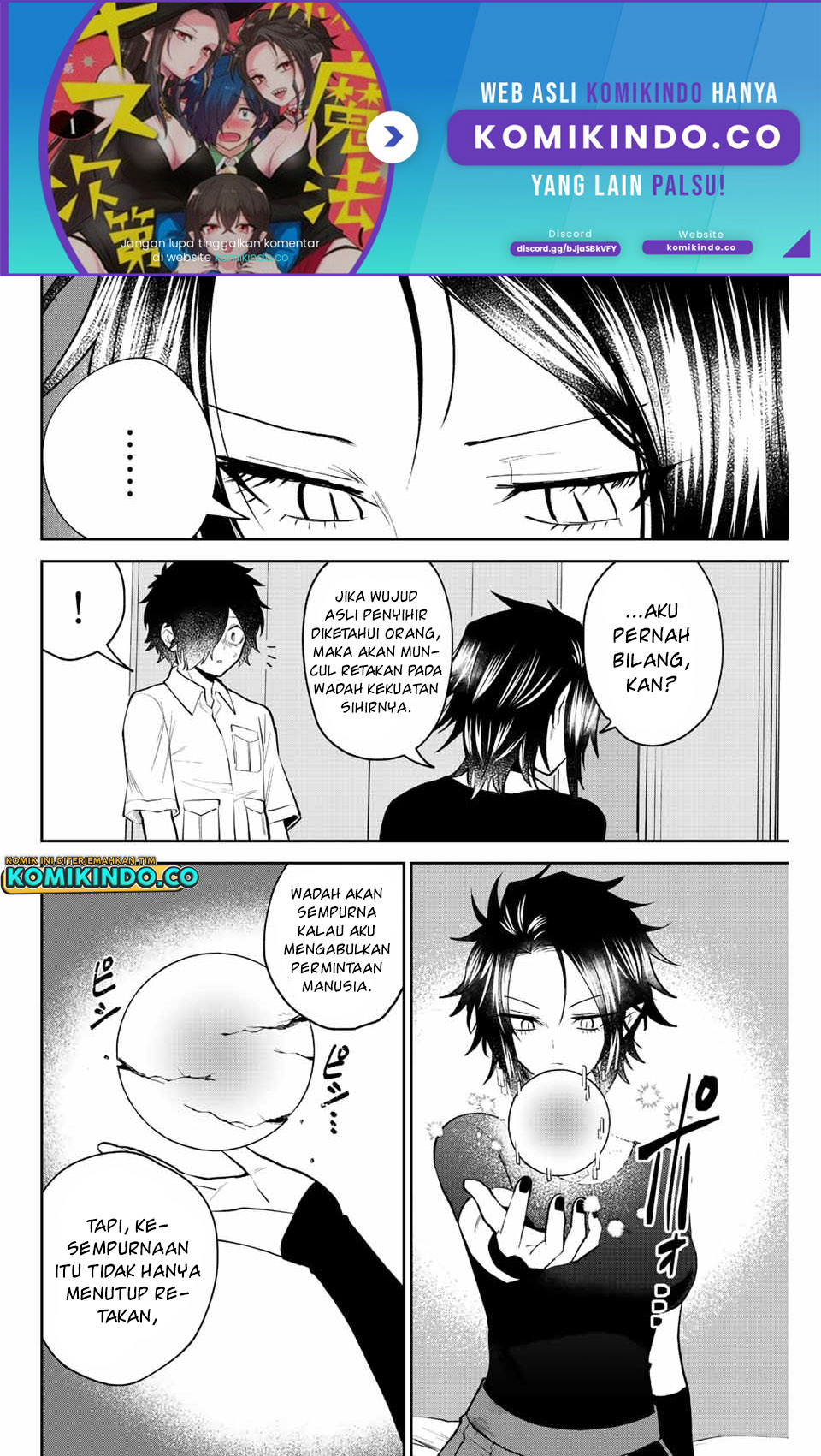 The Witch Controls Her Age and Magic With a Kiss Chapter 38 - halaman 3