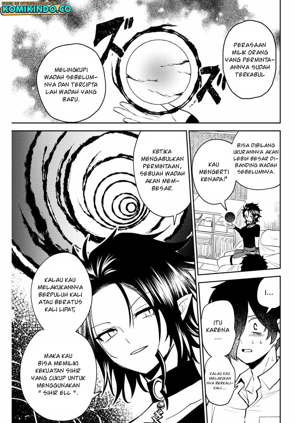 The Witch Controls Her Age and Magic With a Kiss Chapter 38 - halaman 4