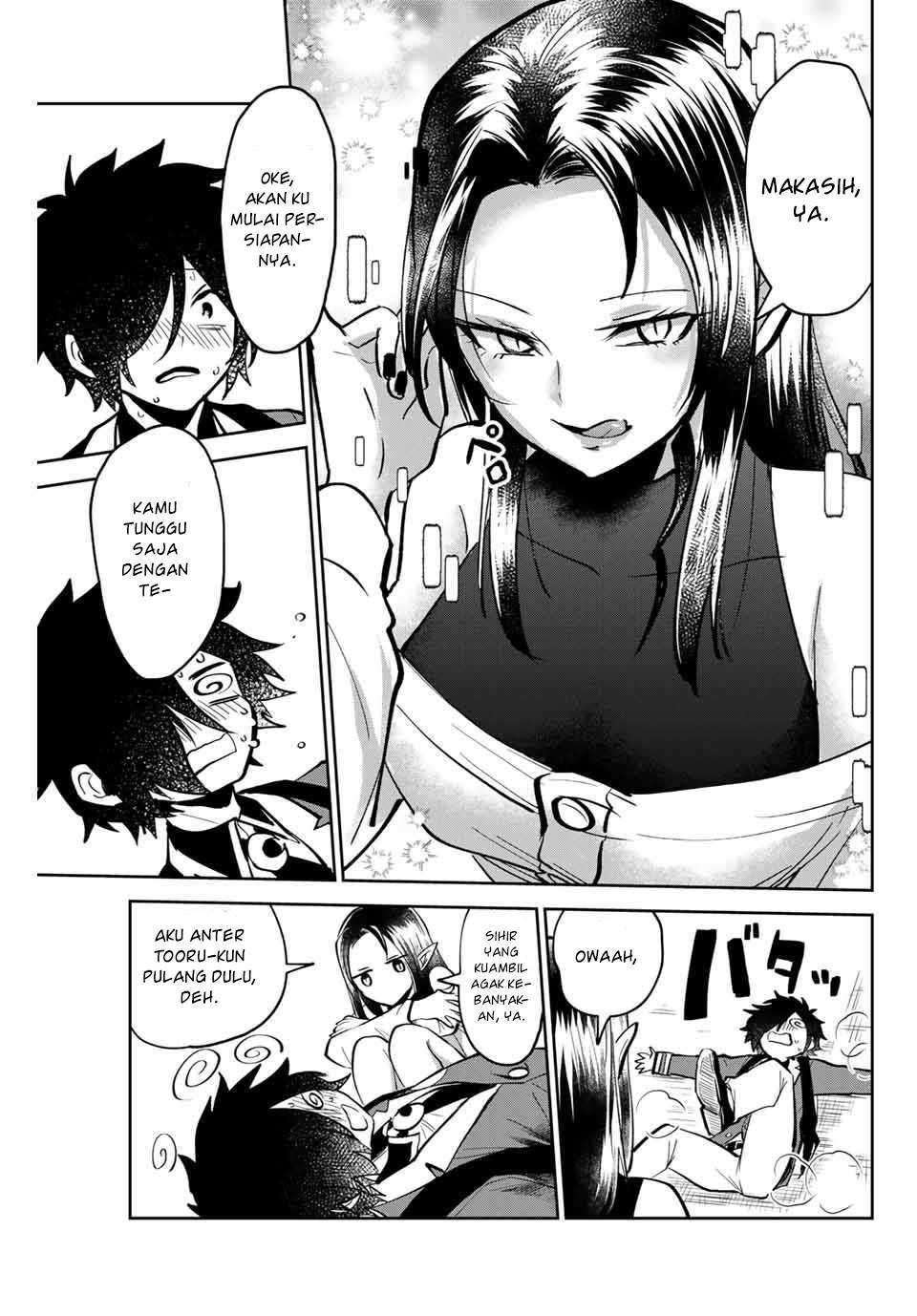 The Witch Controls Her Age and Magic With a Kiss Chapter 4 - halaman 10