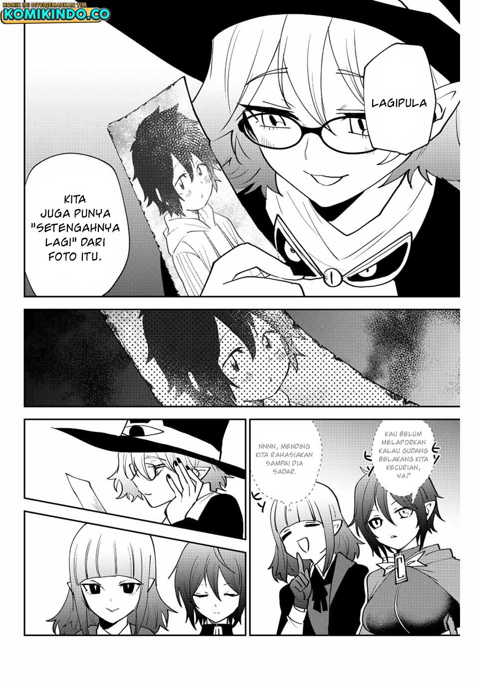 The Witch Controls Her Age and Magic With a Kiss Chapter 40 - halaman 9