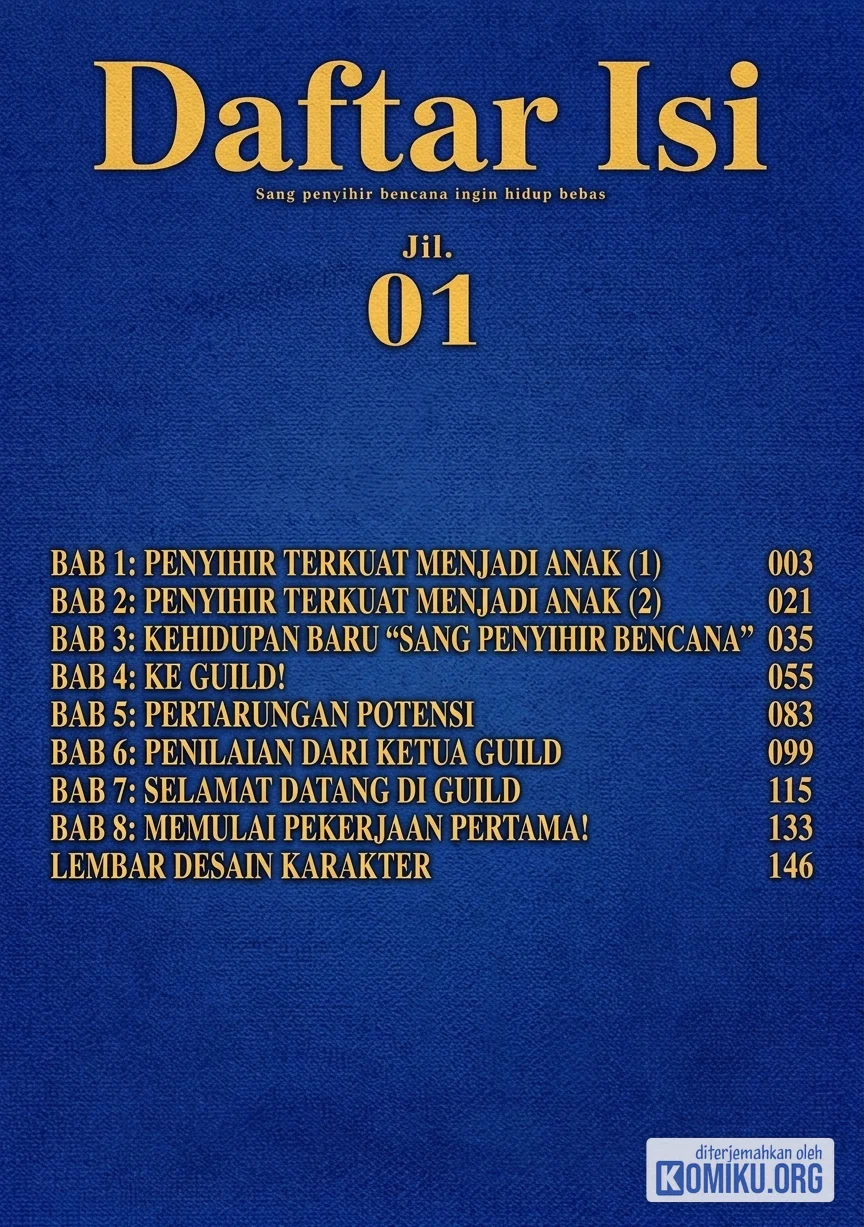The Witch of Disaster Wants to Live Freely Chapter 1 - halaman 3