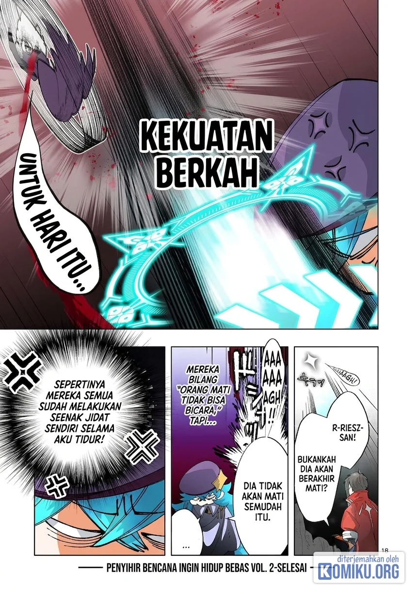 The Witch of Disaster Wants to Live Freely Chapter 18 - halaman 18