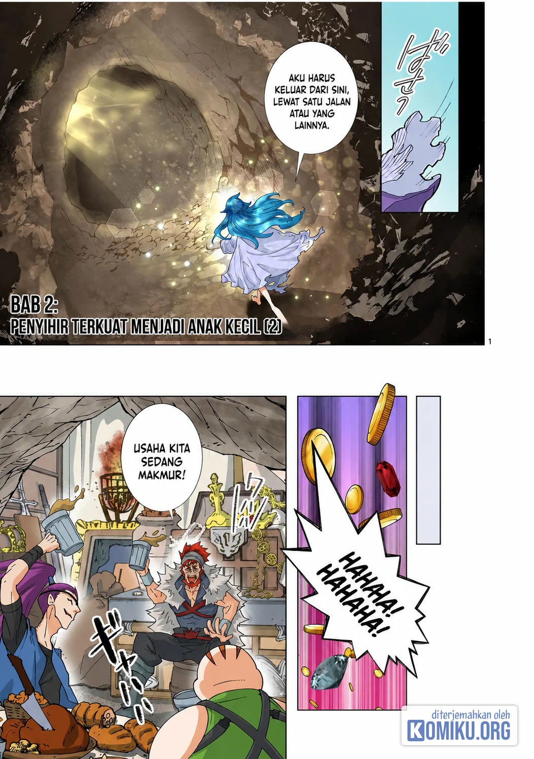 The Witch of Disaster Wants to Live Freely Chapter 2 - halaman 1