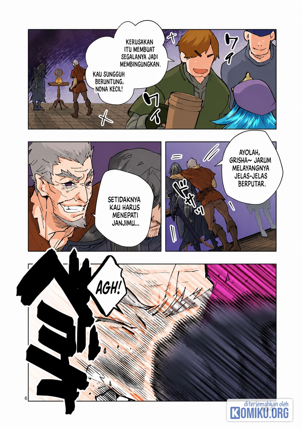 The Witch of Disaster Wants to Live Freely Chapter 6 - halaman 6