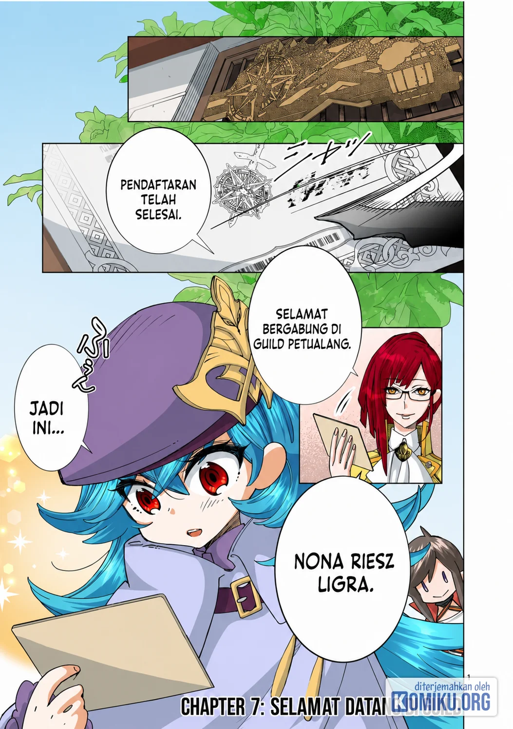 The Witch of Disaster Wants to Live Freely Chapter 7 - halaman 1