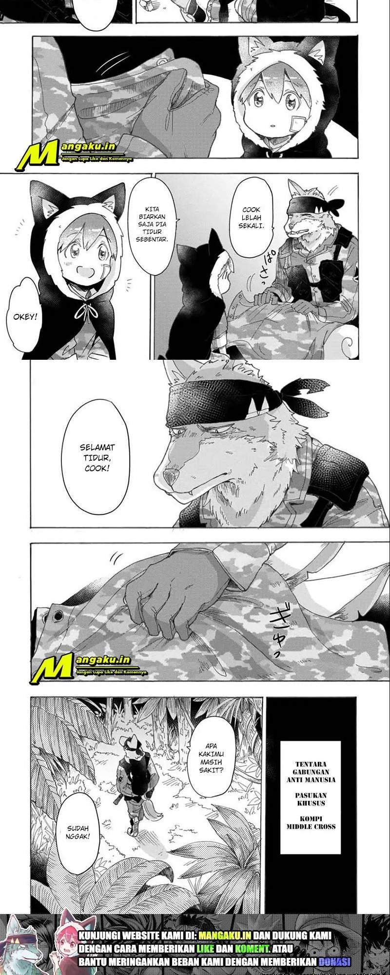 The Wolf Child Sora in the War Zone Chapter 1 - halaman 16