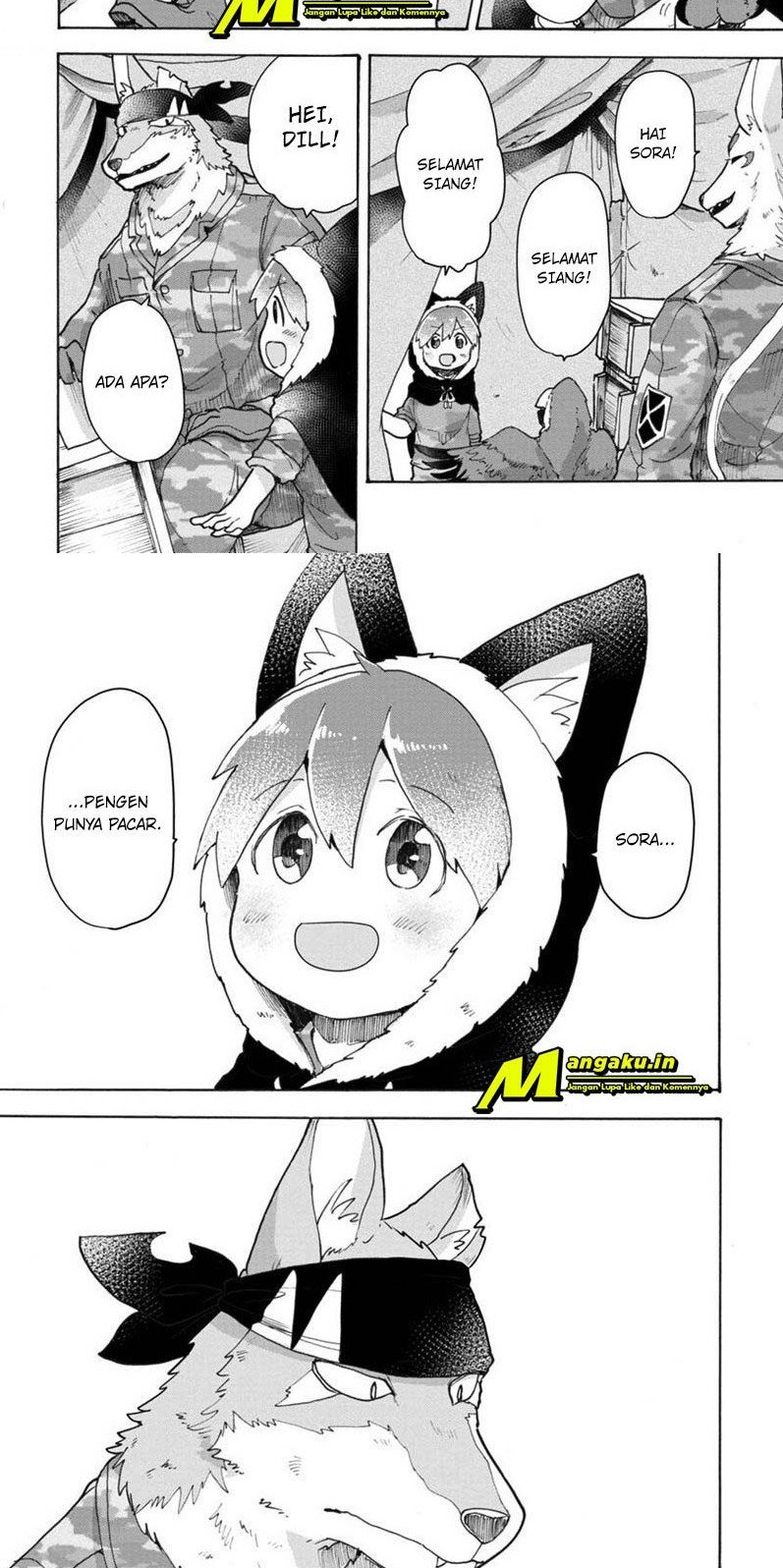 The Wolf Child Sora in the War Zone Chapter 4 - halaman 2