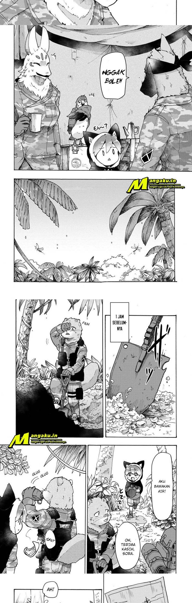 The Wolf Child Sora in the War Zone Chapter 4 - halaman 3