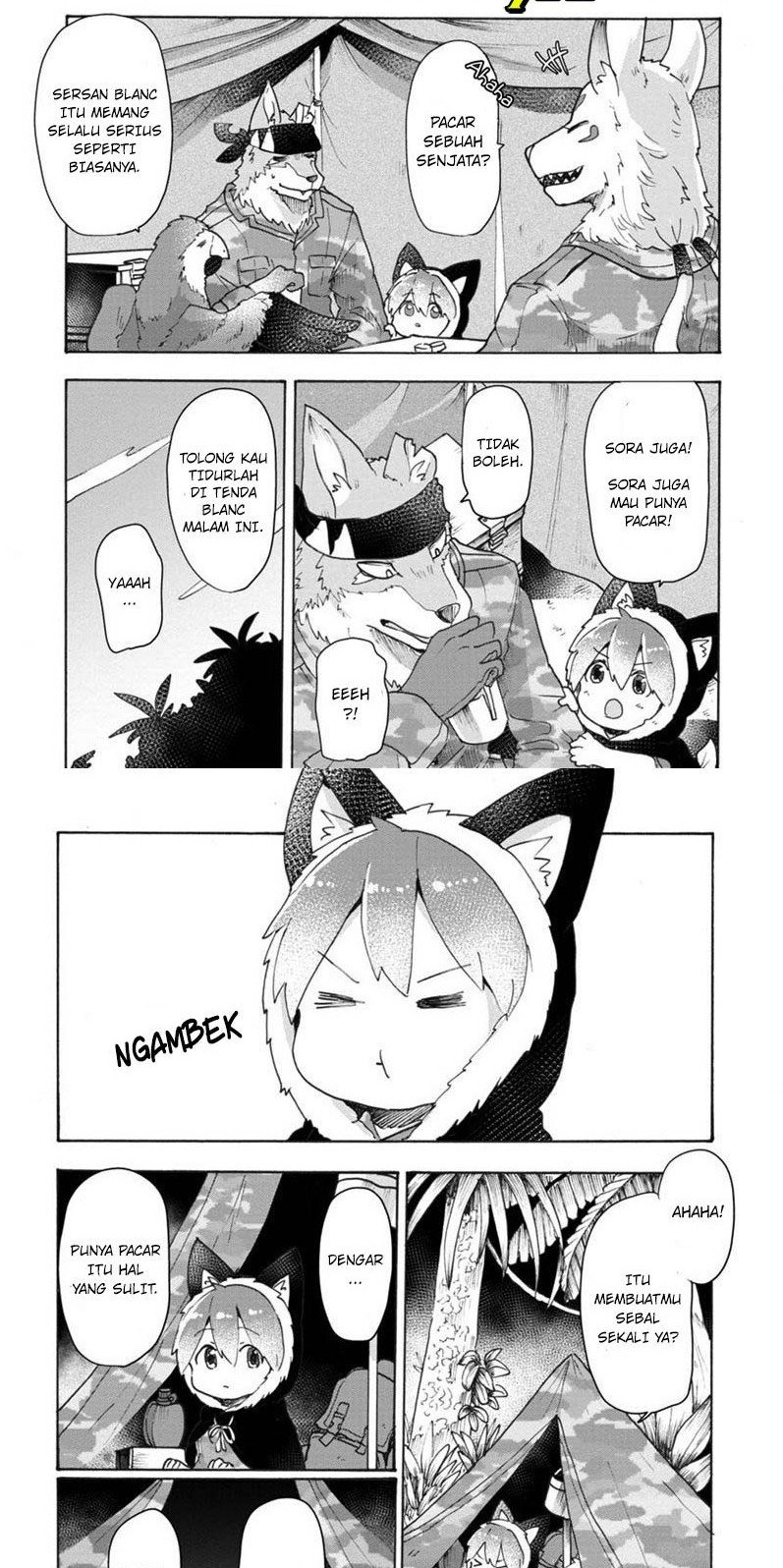 The Wolf Child Sora in the War Zone Chapter 4 - halaman 8