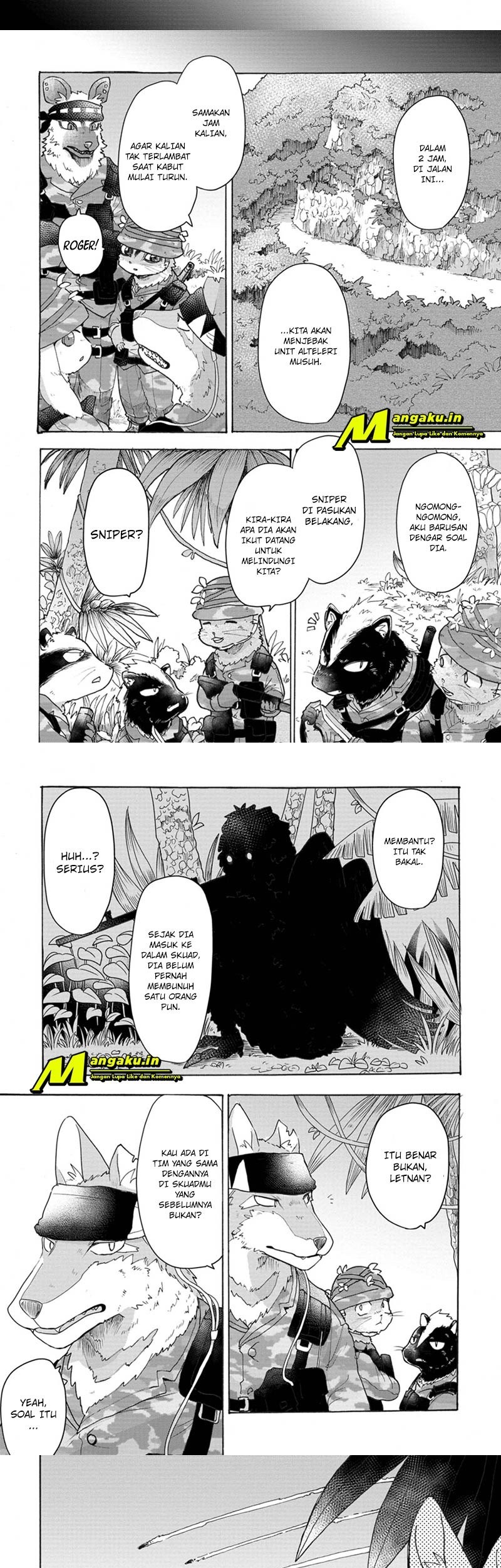 The Wolf Child Sora in the War Zone Chapter 5 - halaman 3