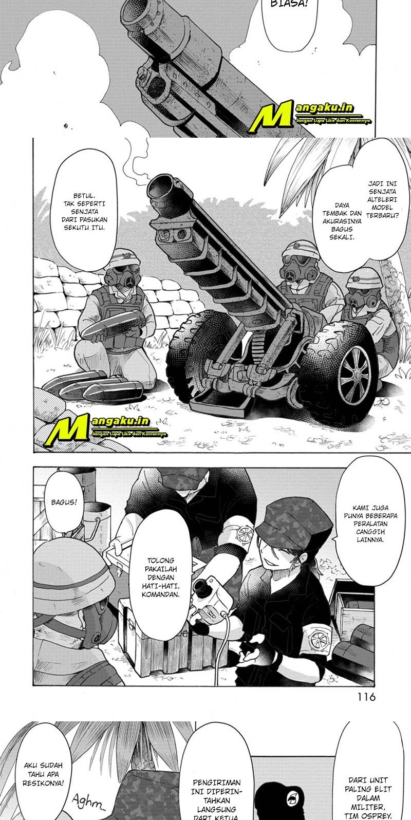 The Wolf Child Sora in the War Zone Chapter 5 - halaman 6