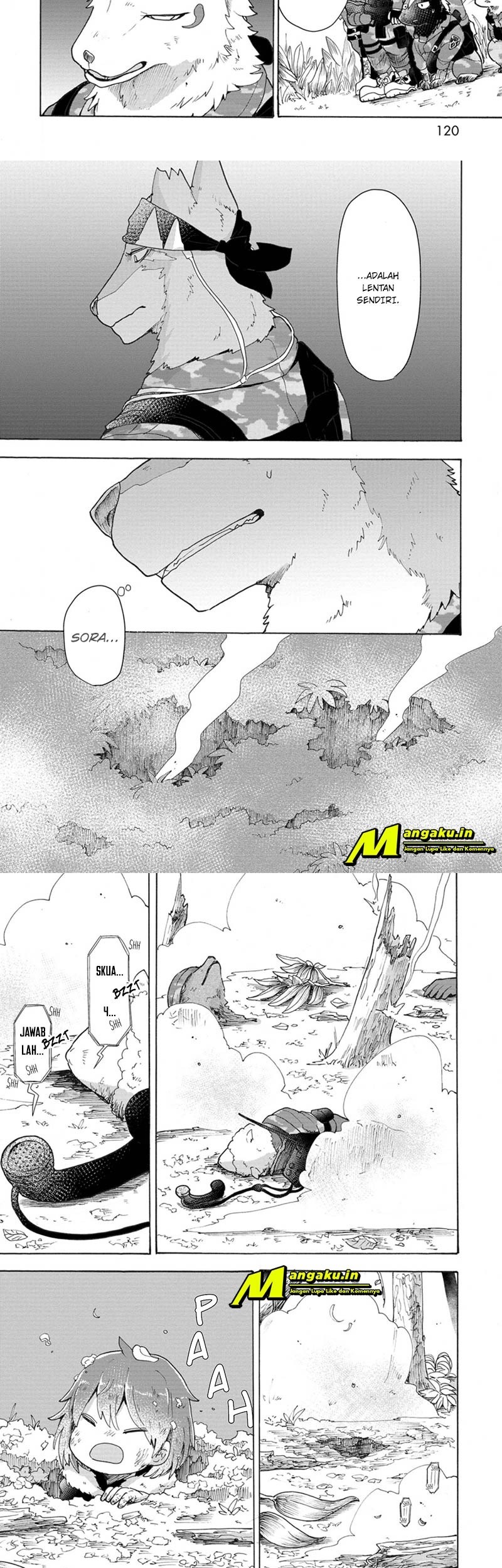 The Wolf Child Sora in the War Zone Chapter 5 - halaman 9