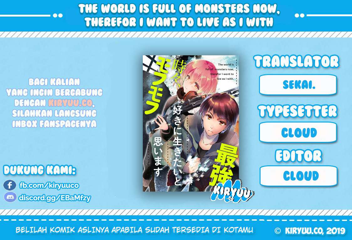The World Is Full of Monsters Now, Therefore I Want to Live As I Wish Chapter 3 - halaman 2