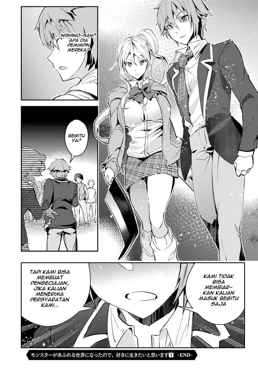 The World Is Full of Monsters Now, Therefore I Want to Live As I Wish Chapter 4 - halaman 21