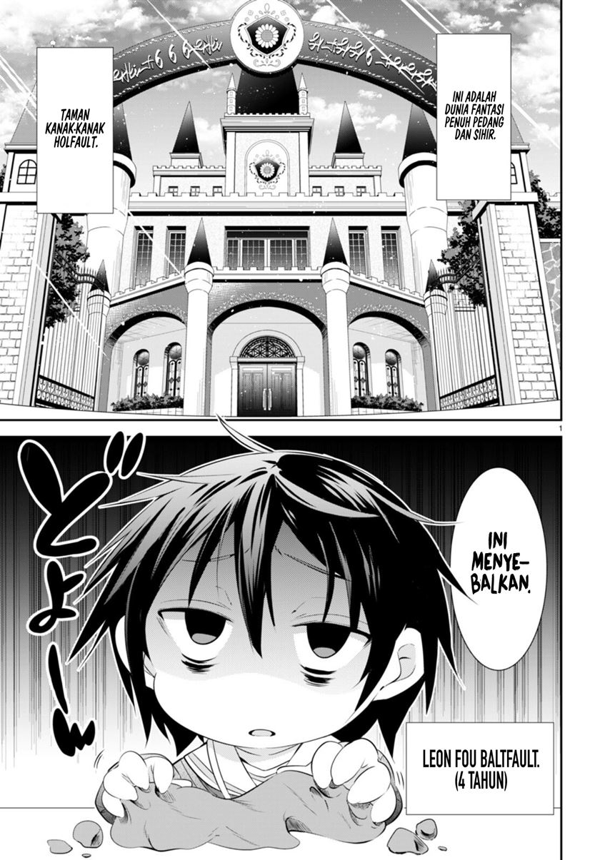 The World of Otome Games Kindergarten is Tough for Mobs Chapter 1 - halaman 5