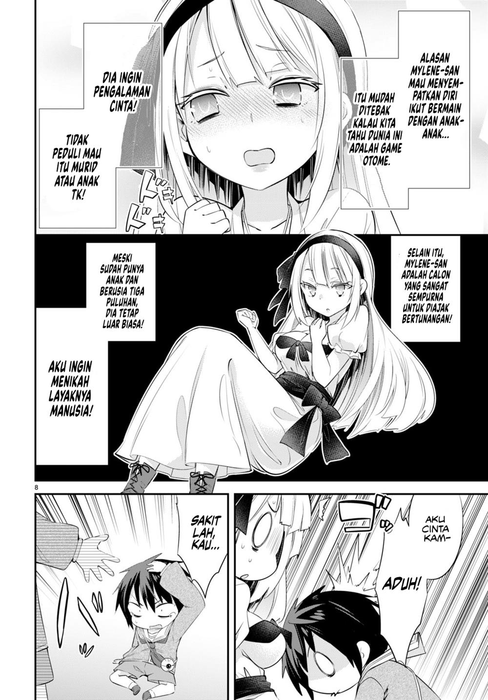 The World of Otome Games Kindergarten is Tough for Mobs Chapter 11 - halaman 9