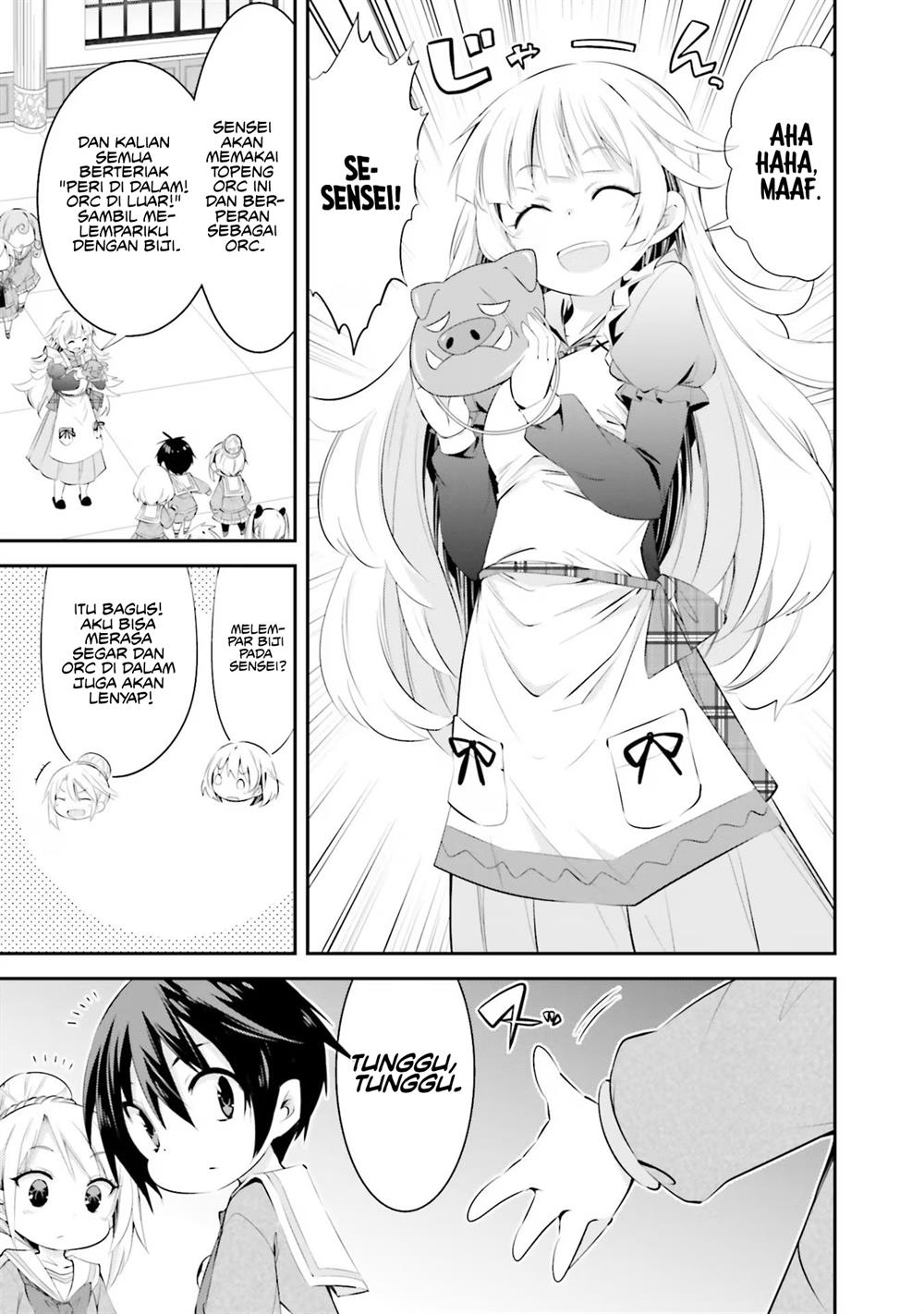 The World of Otome Games Kindergarten is Tough for Mobs Chapter 12 - halaman 4