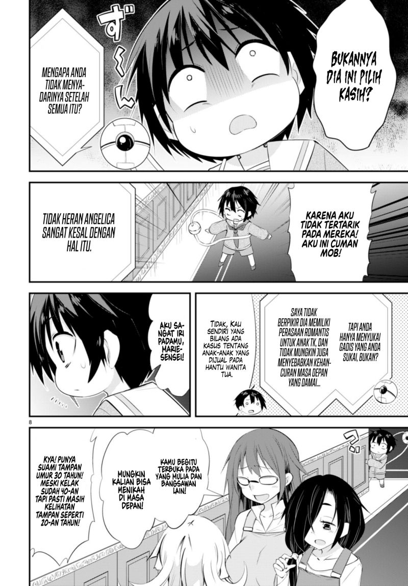 The World of Otome Games Kindergarten is Tough for Mobs Chapter 5 - halaman 9