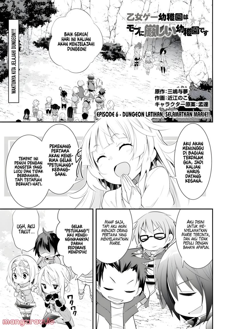 The World of Otome Games Kindergarten is Tough for Mobs Chapter 6 - halaman 2