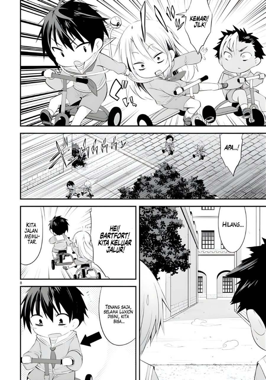 The World of Otome Games Kindergarten is Tough for Mobs Chapter 9 - halaman 9