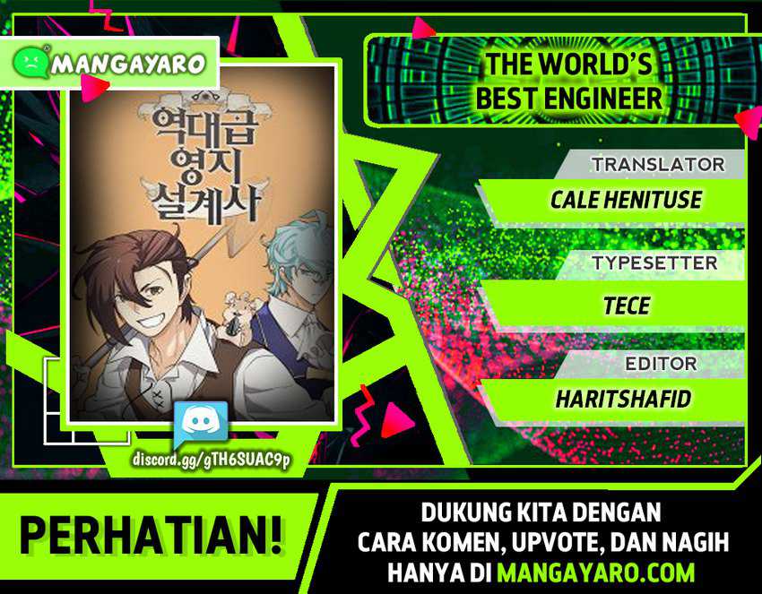 The World’s Best Engineer Chapter 34.1 - halaman 1