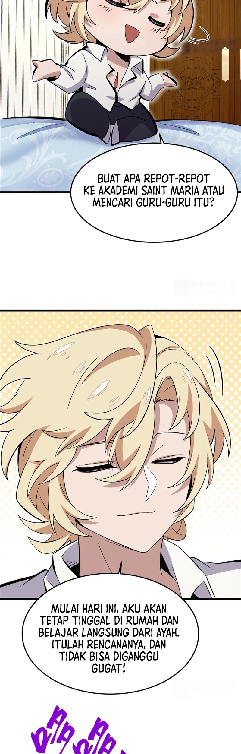 The Yellow-haired Villain in Female Main Character’s Novel wants Happiness Chapter 15 - halaman 1