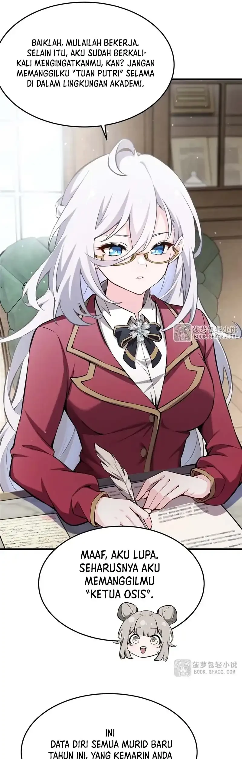 The Yellow-haired Villain in Female Main Character’s Novel wants Happiness Chapter 44 - halaman 18