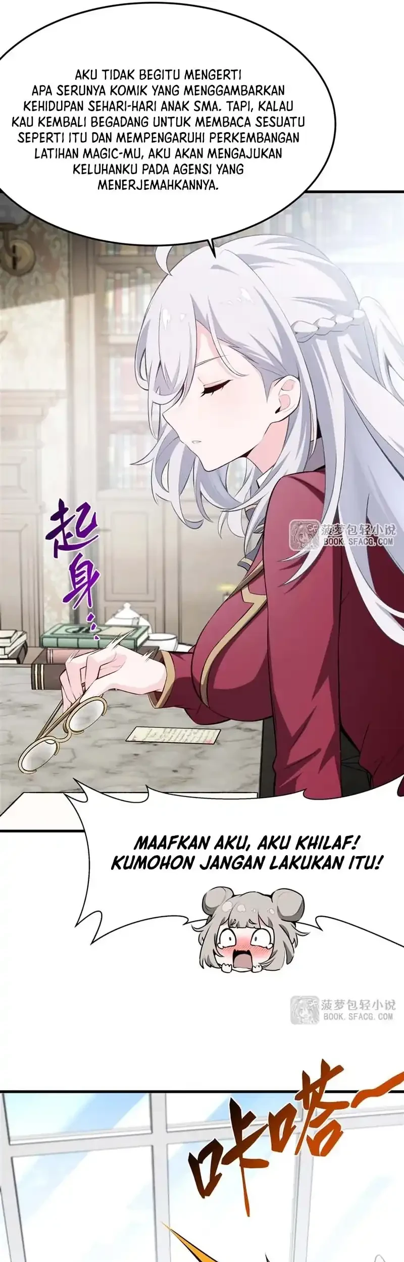 The Yellow-haired Villain in Female Main Character’s Novel wants Happiness Chapter 44 - halaman 22