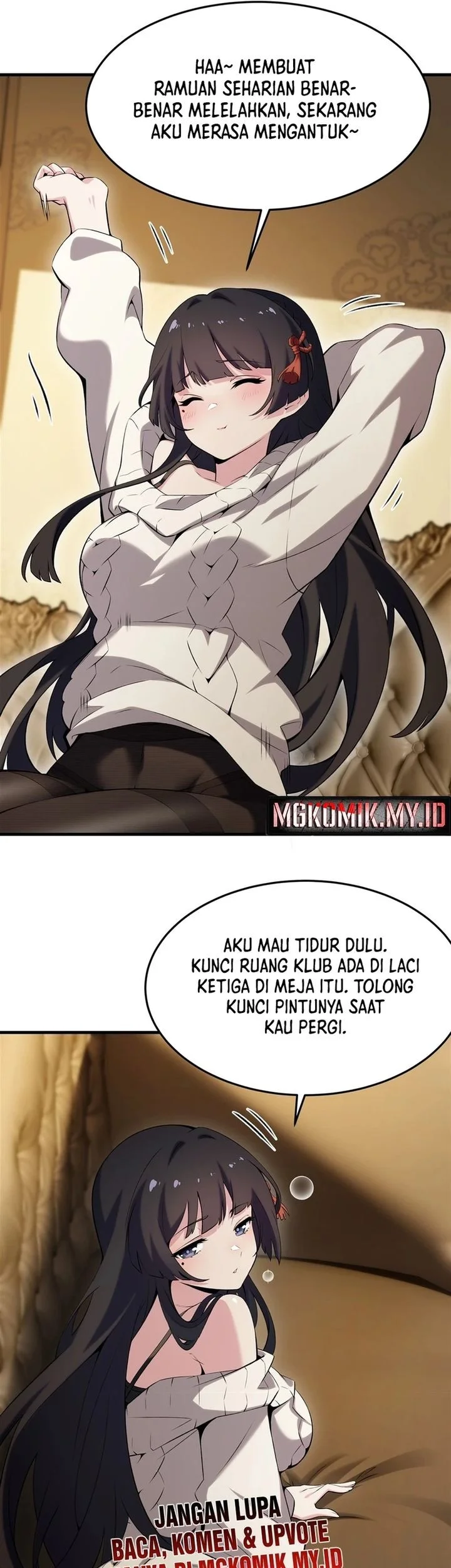 The Yellow-haired Villain in Female Main Character’s Novel wants Happiness Chapter 54 - halaman 19