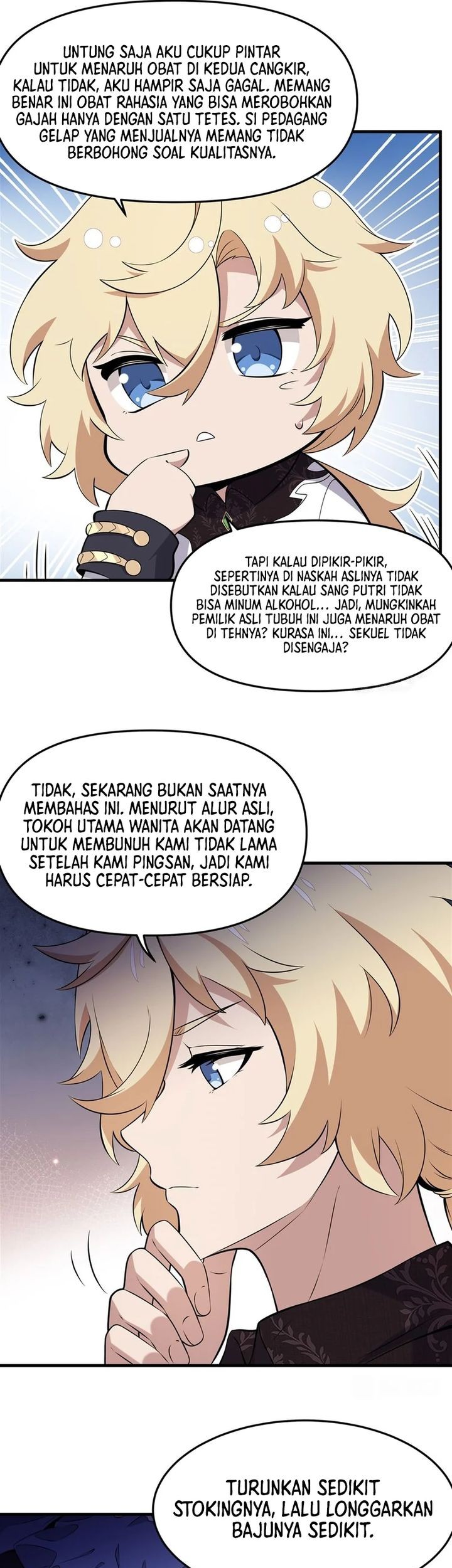 The Yellow-haired Villain in Female Main Character’s Novel wants Happiness Chapter 6 - halaman 31