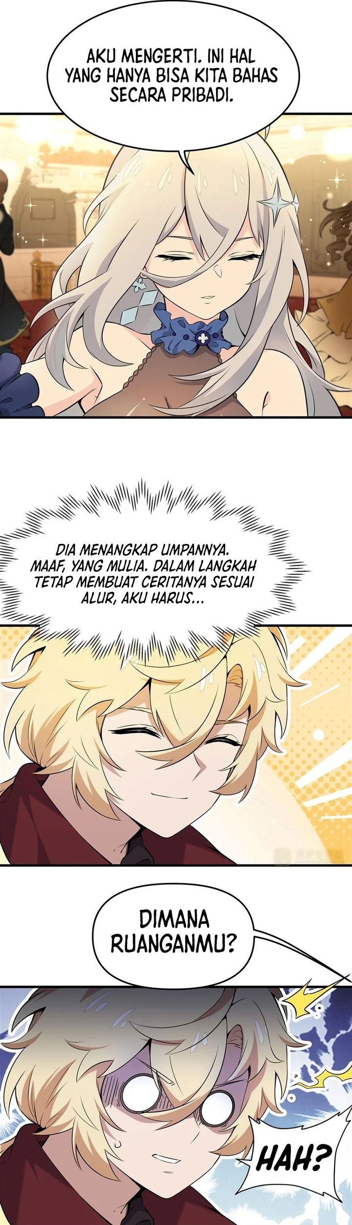 The Yellow-haired Villain in Female Main Character’s Novel wants Happiness Chapter 6 - halaman 5