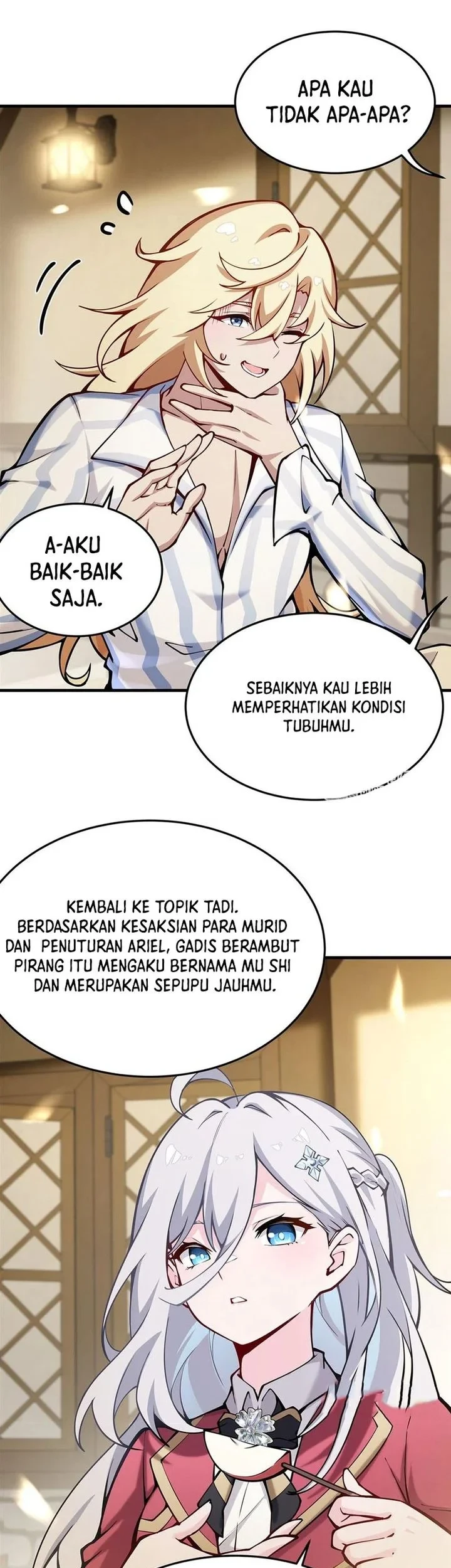 The Yellow-haired Villain in Female Main Character’s Novel wants Happiness Chapter 74 - halaman 16