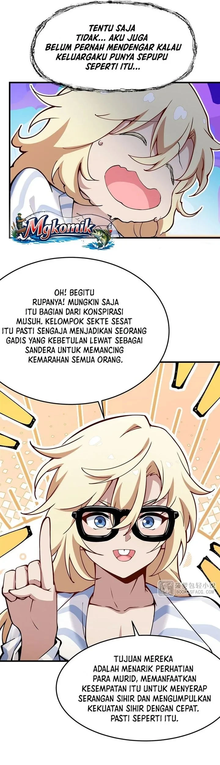 The Yellow-haired Villain in Female Main Character’s Novel wants Happiness Chapter 74 - halaman 18